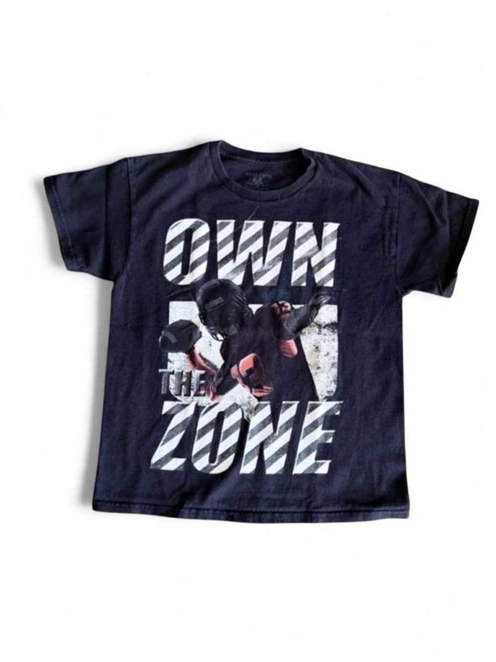 Buzz Cuts Boys "Own The Zone" Football Graphic Tee Size 10